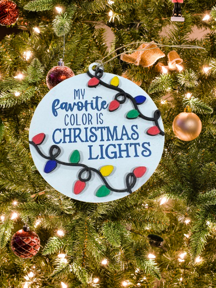 Favorite Color Christmas Lights WH